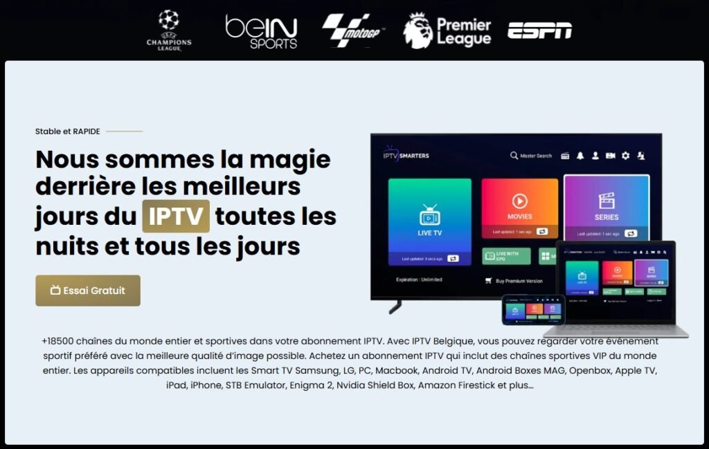 Test Gratuit IPTV